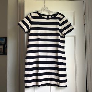 Striped cotton dress